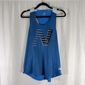 New Balance Ice Running Tank Top Men's Medium Greathable Back Pullover